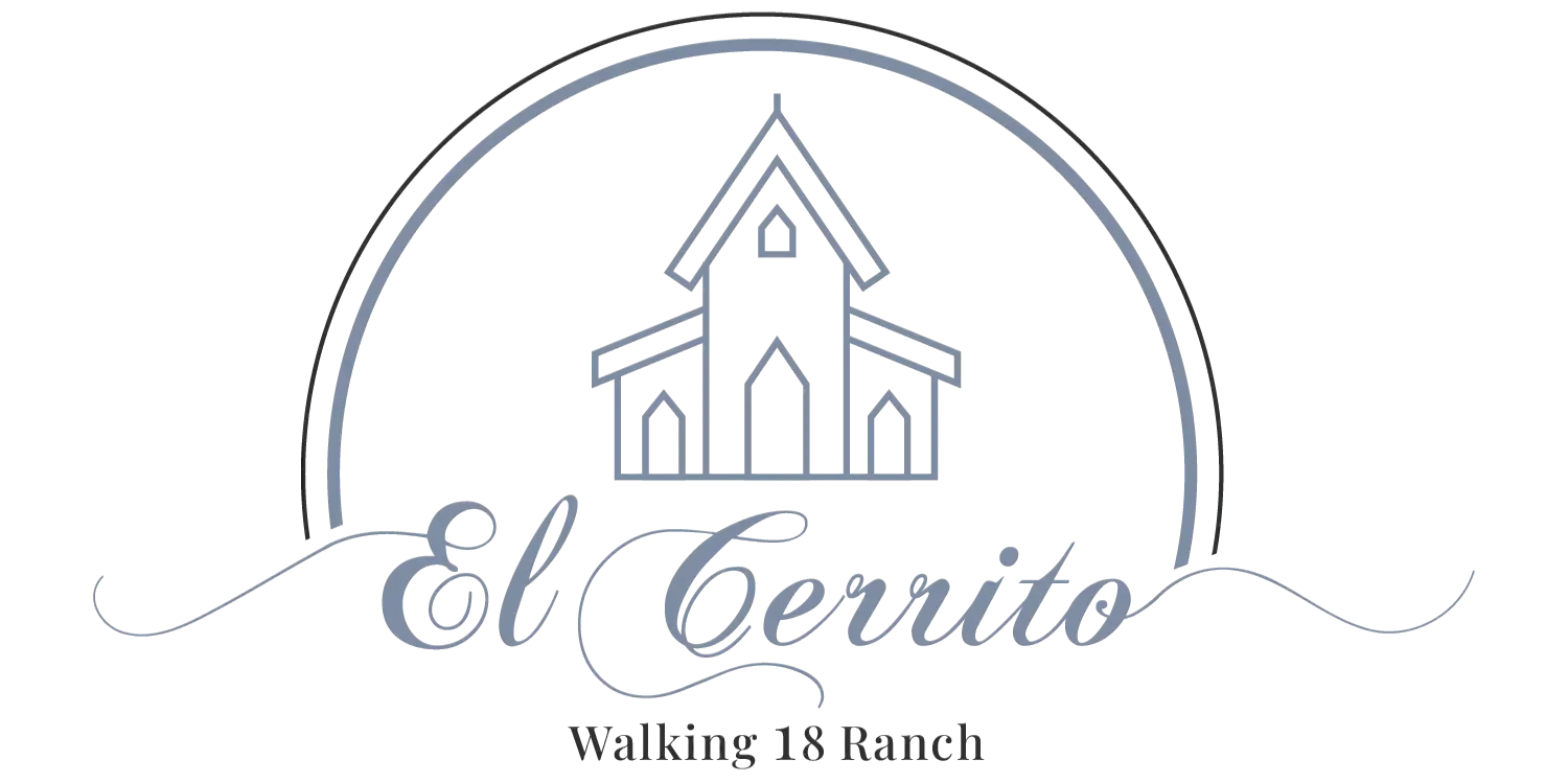 Elegant logo with a minimalist church sketch in a semicircle, reading “El Cerrito Weddings & Events”—perfect for romantic celebrations.